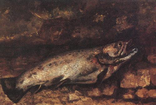 Gustave Courbet The Trout oil painting image